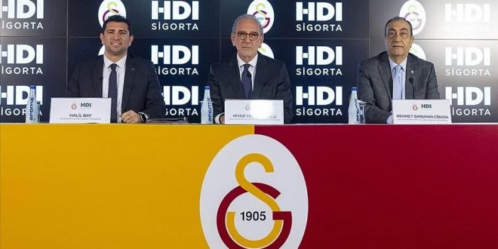 Galatasaray, HDI Sigorta ile sponsorluk sözleşmesi imzaladı