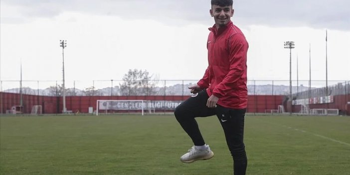 Genç golcüsü Melih Bostan'ın hayalleri büyük