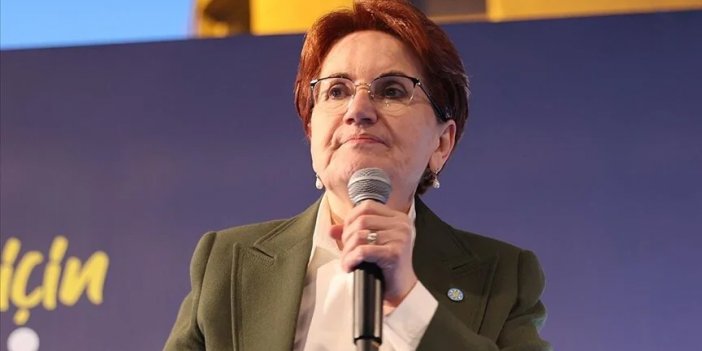 İYİ Parti Genel Başkanı Akşener aday olmayacağını açıkladı