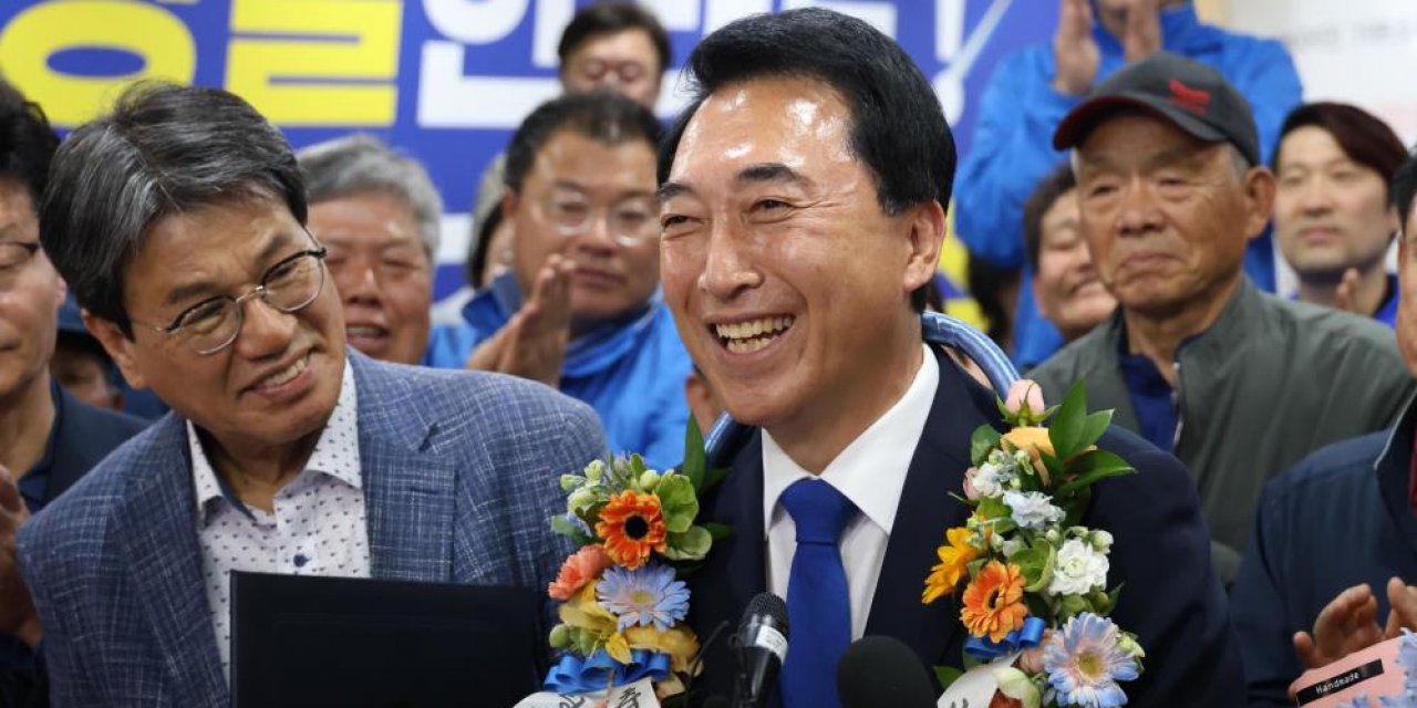 Güney Kore’de seçimleri ana muhalefetteki Demokratik Parti kazandı