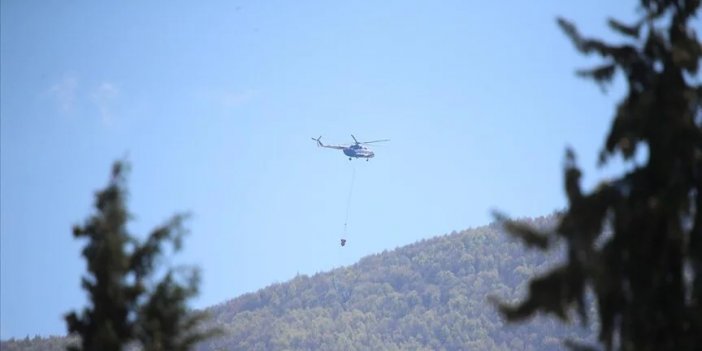 Uludağ eteklerinde çıkan orman yangını kontrol altına alındı