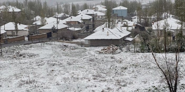 Sivas, Van ve Malatya'da kar yağışı etkili oldu