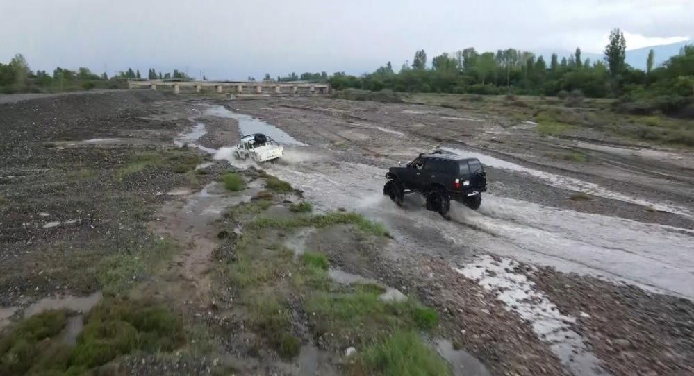 Erzincan’da  off road heyecanı