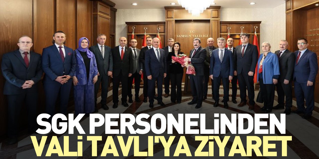 SGK Personelinden Tavlı'ya Ziyaret