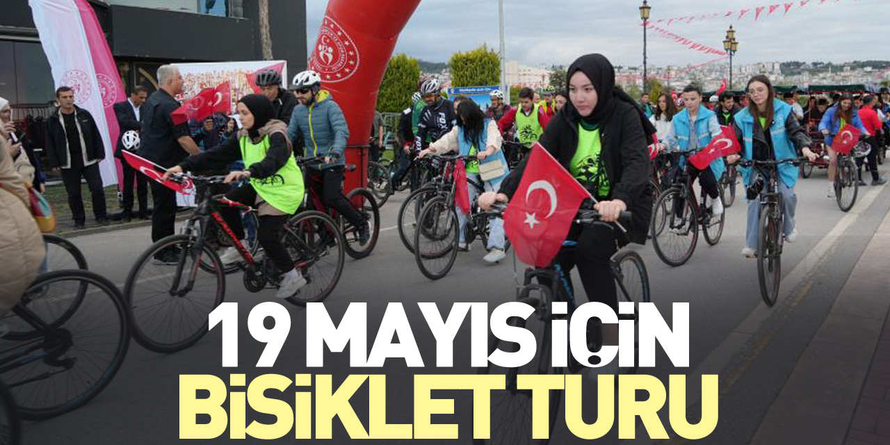 19 Mayıs için bisiklet turu