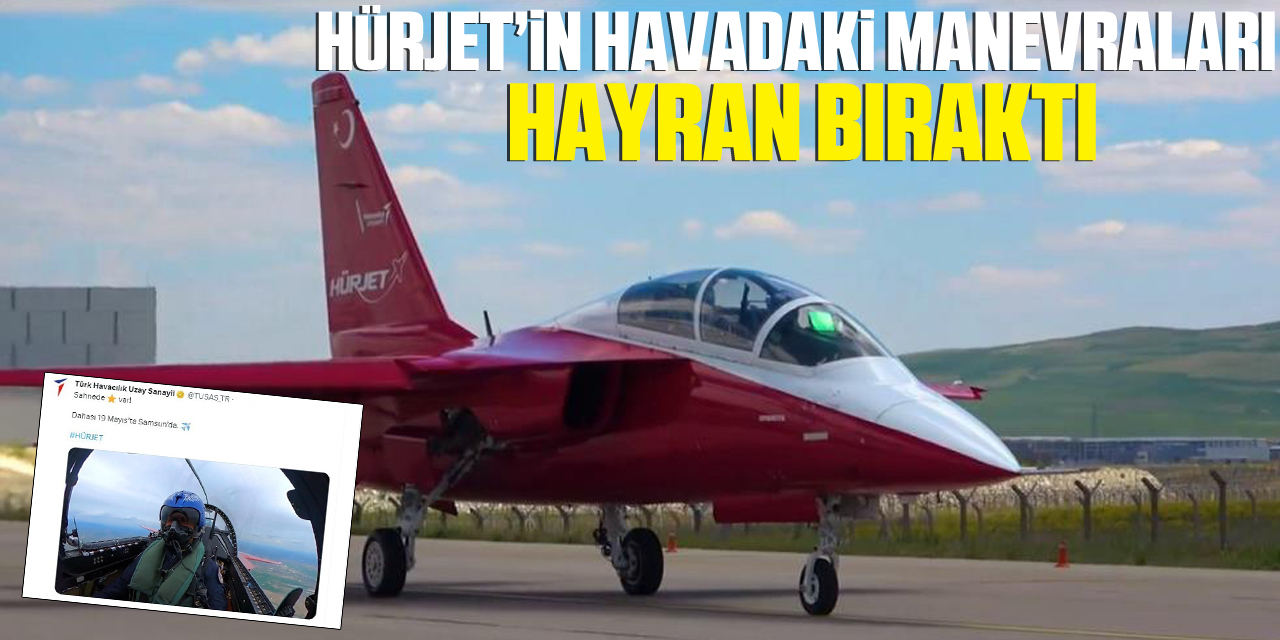 HÜRJET’in havadaki Manevraları Hayran Bıraktı