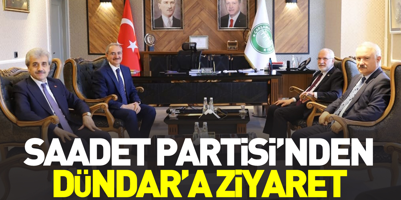 Saadet’ten, Dündar’a Ziyaret