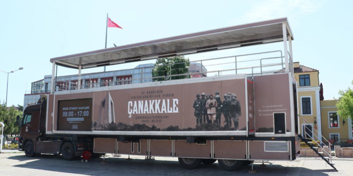 Çanakkale Savaşları Mobil Müzesi, kapısını açtı