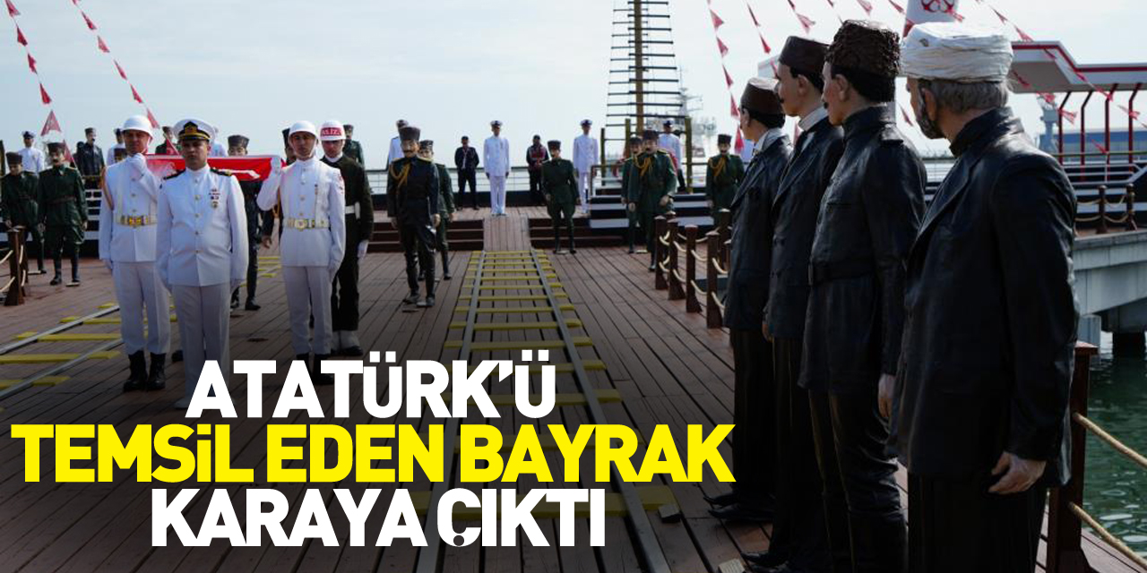 Atatürk Bayrağı Samsun'da