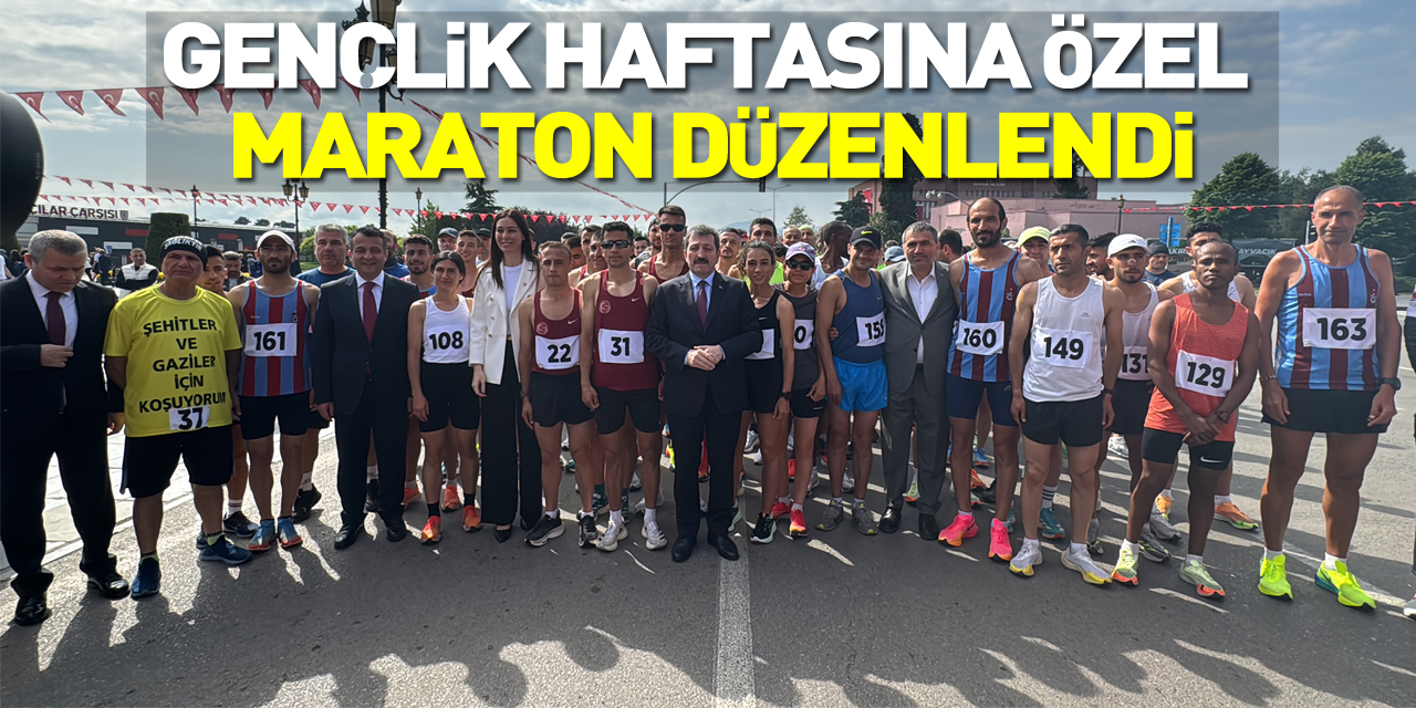 Gençlik Haftasına Özel Maraton Düzenlendi