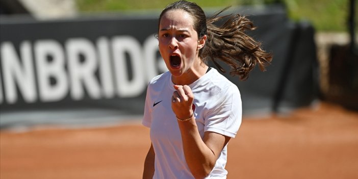 Milli tenisçi Zeynep Sönmez, Fransa Açık'ta ana tabloya yükseldi