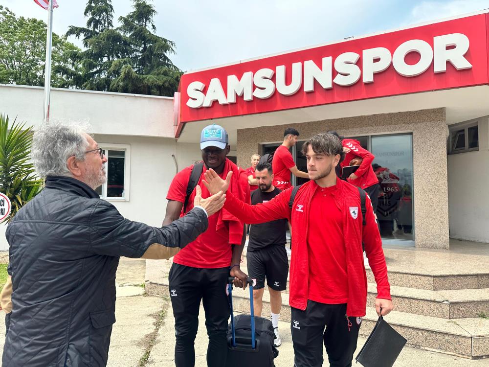 Samsunspor, ligin son deplasmanı için yola çıktı