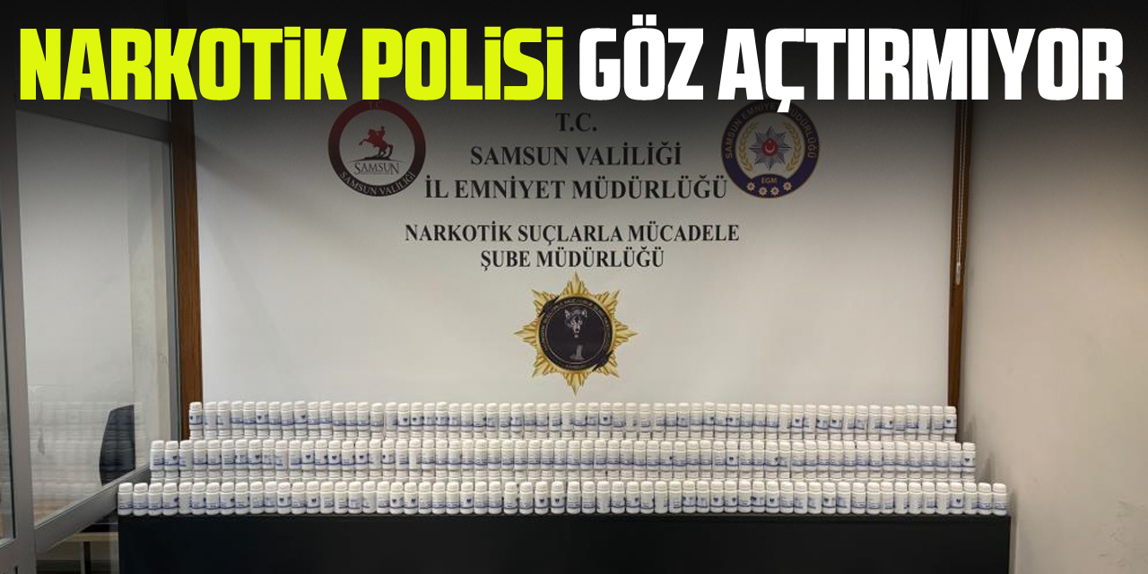 Narkotik polisi göz açtırmıyor