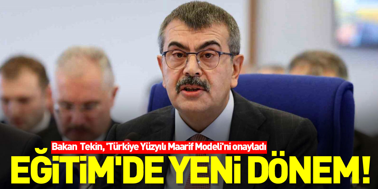 EĞİTİM'DE YENİ DÖNEM!