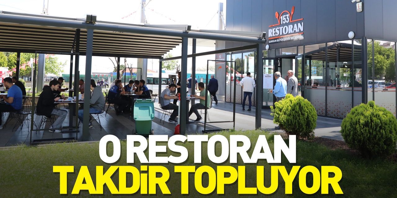 O restoran takdir topluyor