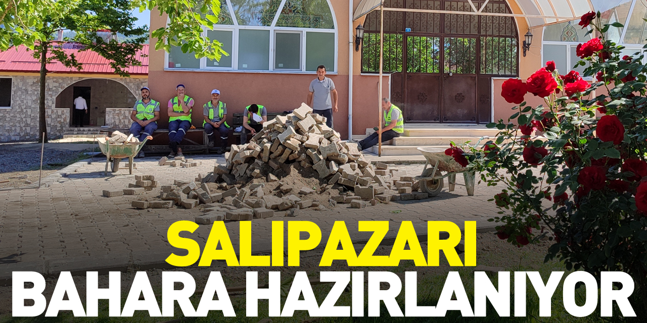 Salıpazarı bahara hazırlanıyor