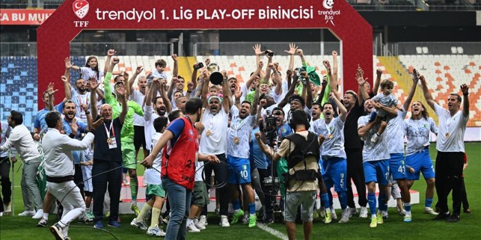 Bodrum FK, Süper Lig'e yükselen üçüncü takım oldu