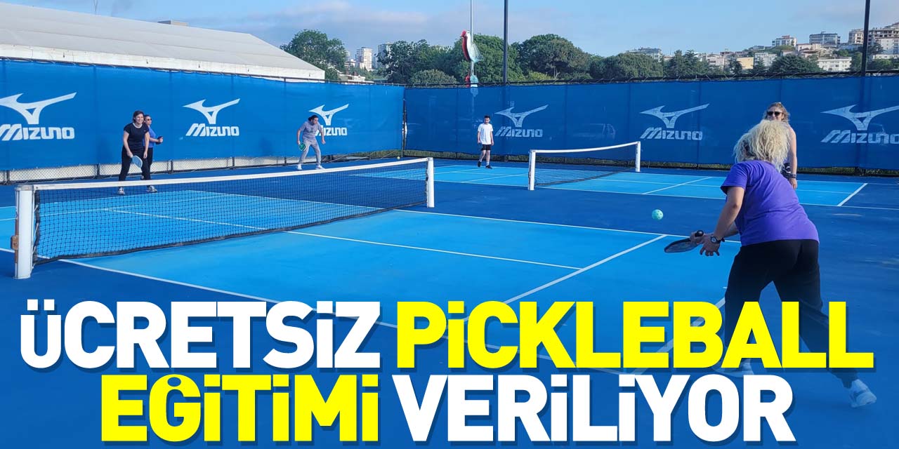 Ücretsiz pickleball eğitimi