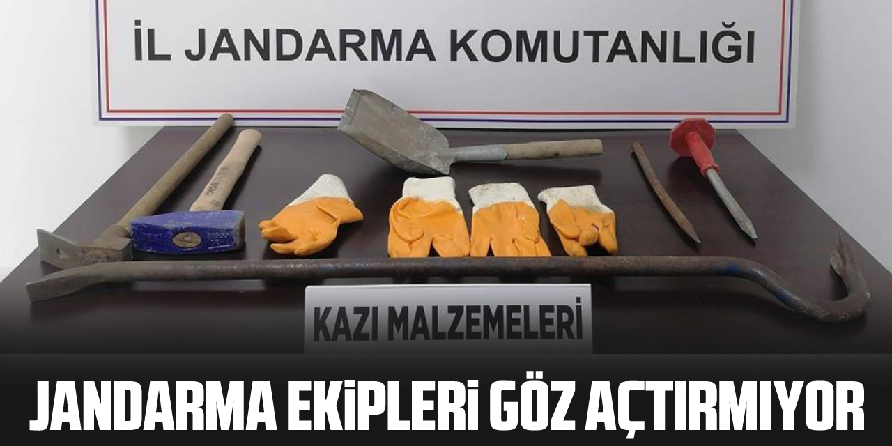 Jandarma ekipleri göz açtırmıyor