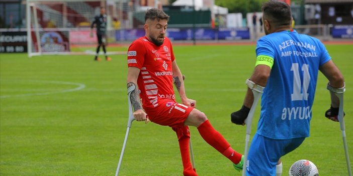 Ampute Milli Futbol Takımı, Azerbaycan'ı 12-1 yendi