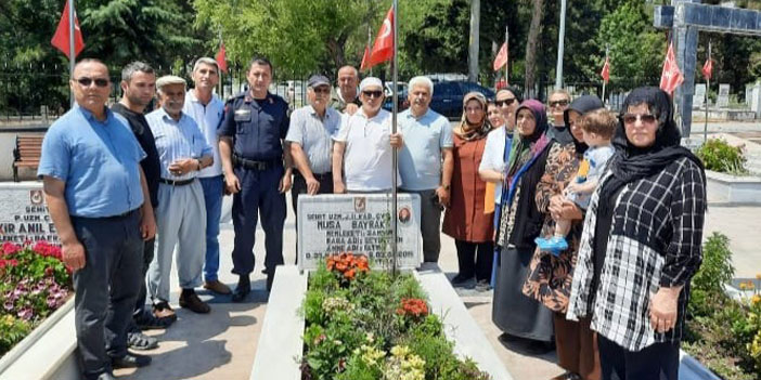 Şehit uzman çavuş unutulmadı