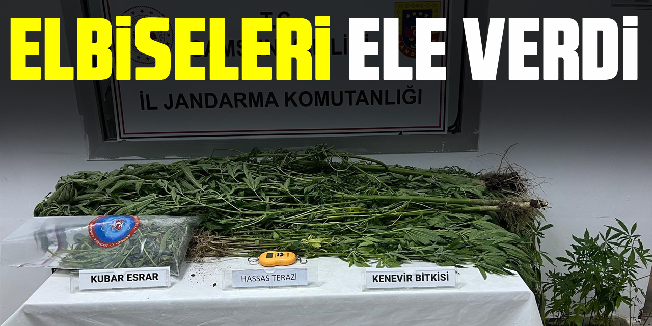 ELBİSELERİ ELE VERDİ