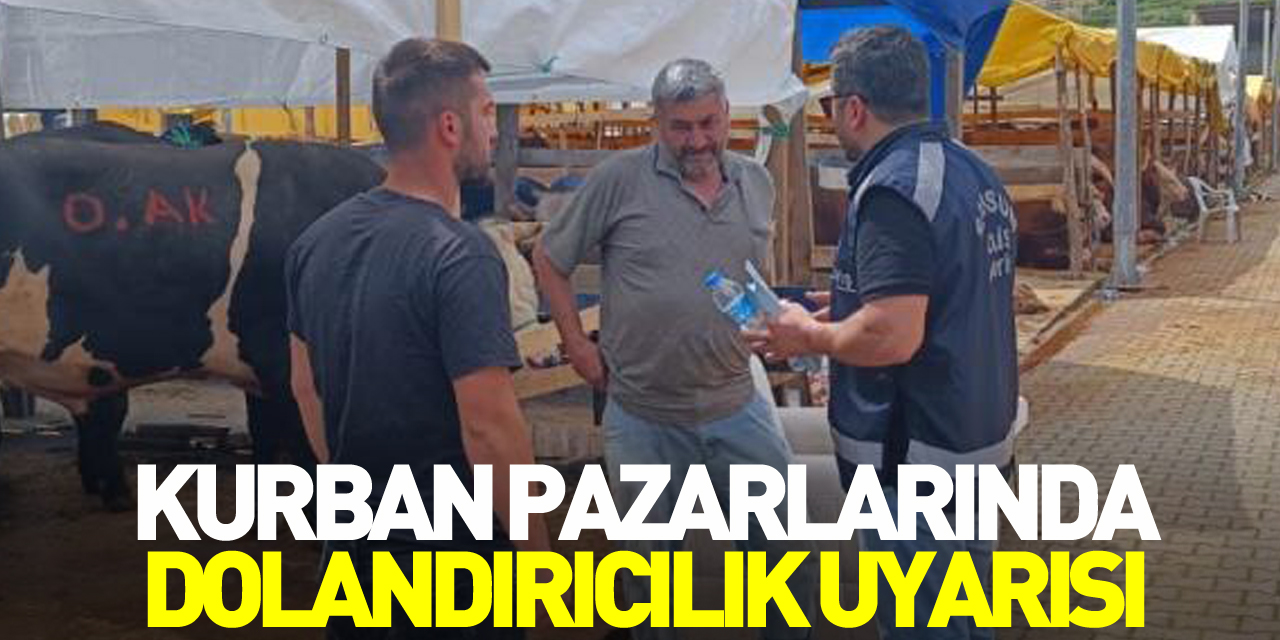 Kurban pazarlarında dolandırıcılık uyarısı