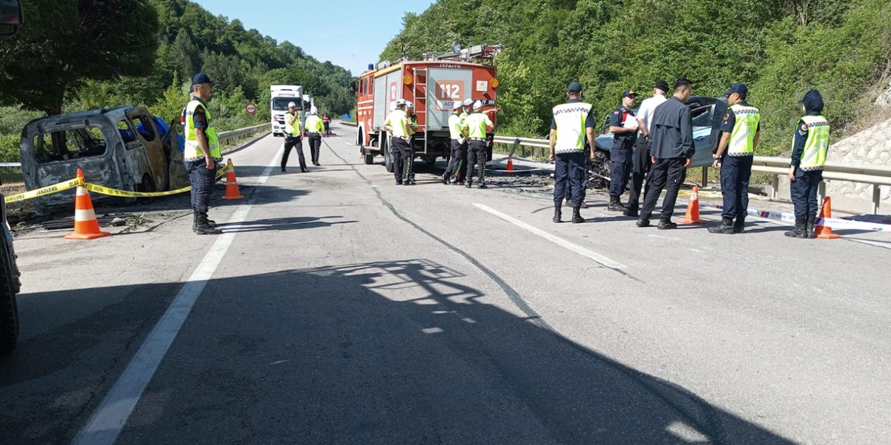 Sinop’ta feci kazada 4 kişi hayatını kaybetti