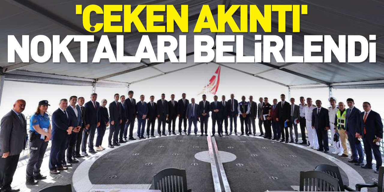 'Çeken akıntı' noktaları