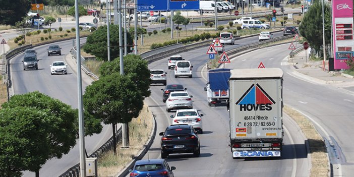 Ankara-Samsun yolunda yoğunluk yaşanıyor