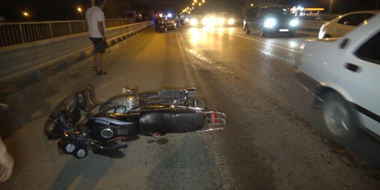 Bafra’da trafik kazası