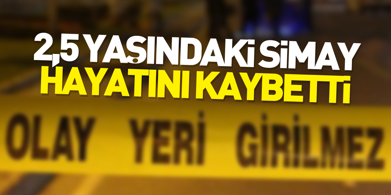 2,5 yaşındaki Simay, hayatını kaybetti