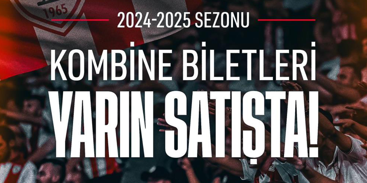 Samsunspor’da kombineler satışa çıkıyor