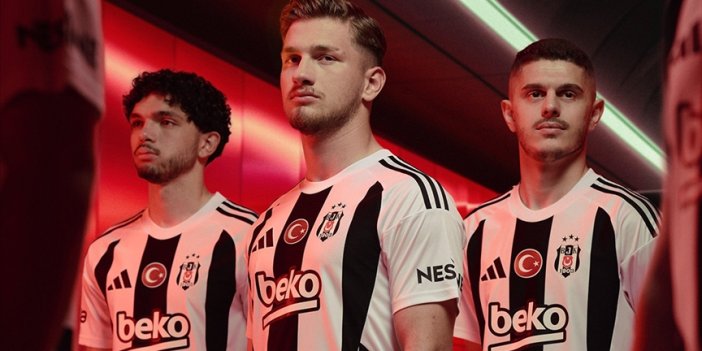 Beşiktaş, yeni sezonda iç saha maçlarında giyeceği formayı açıkladı