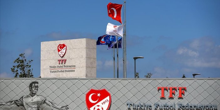 Türkiye Futbol Federasyonundan açıklama