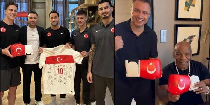 A Milli Futbol Takımı'na imzalı eldiven