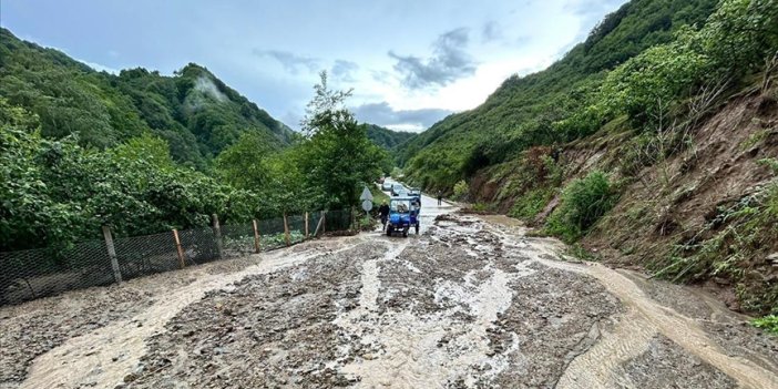 Şiddetli yağış hasara neden oldu