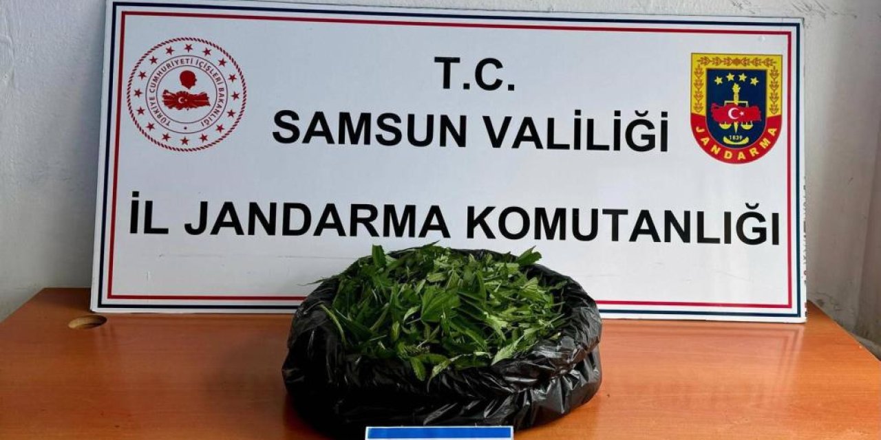 Jandarma 5.5 kilo kubar esrar ele geçirdi