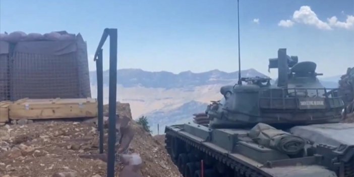 MSB, tank atışı görüntülerini paylaştı