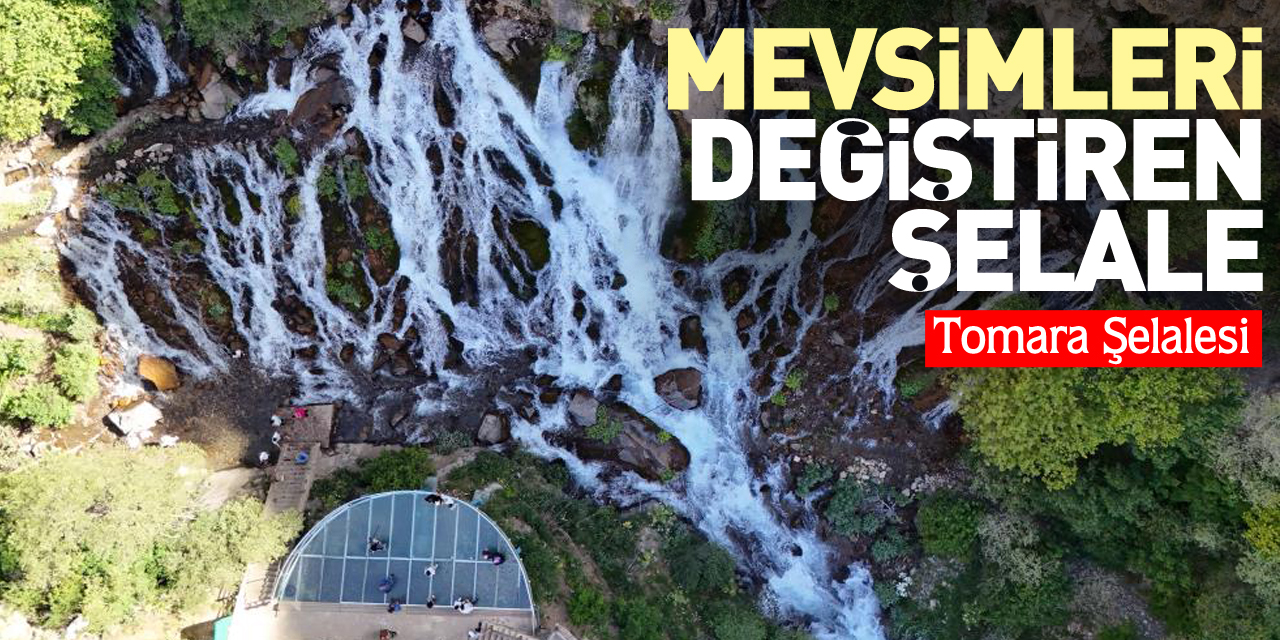 Mevsimleri değiştiren şelale