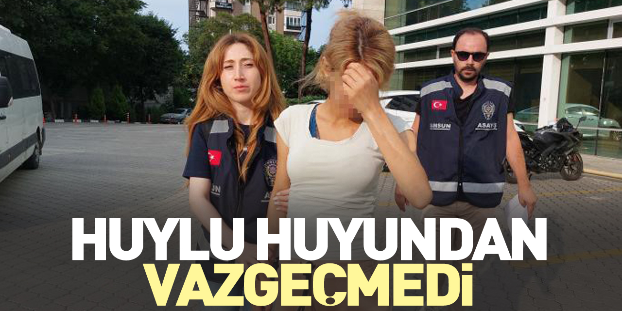 Huylu huyundan vazgeçmedi