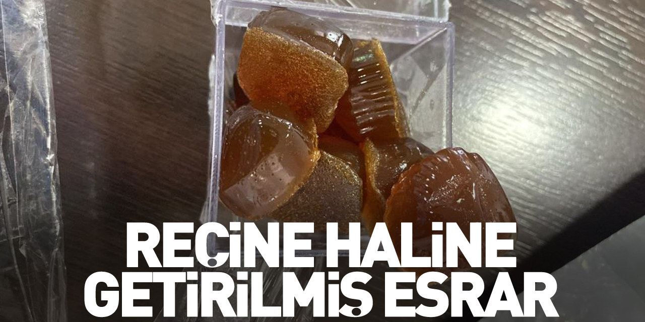 Reçine haline getirilmiş esrar