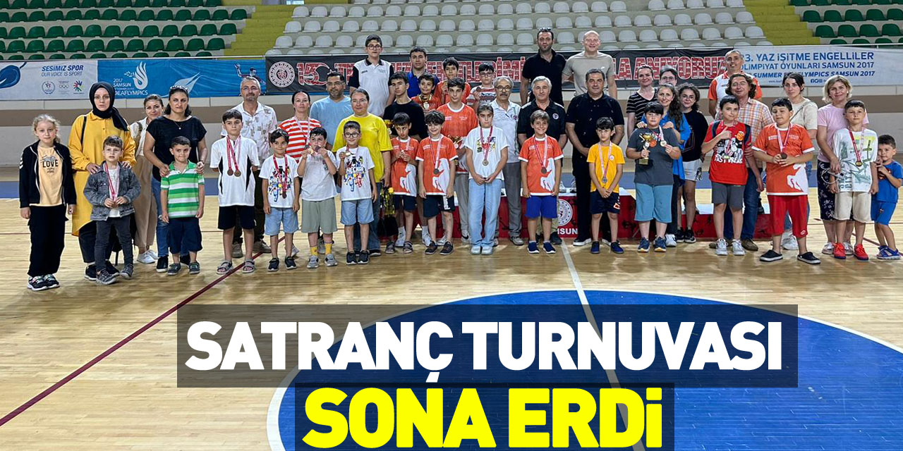 Satranç Turnuvası sona erdi