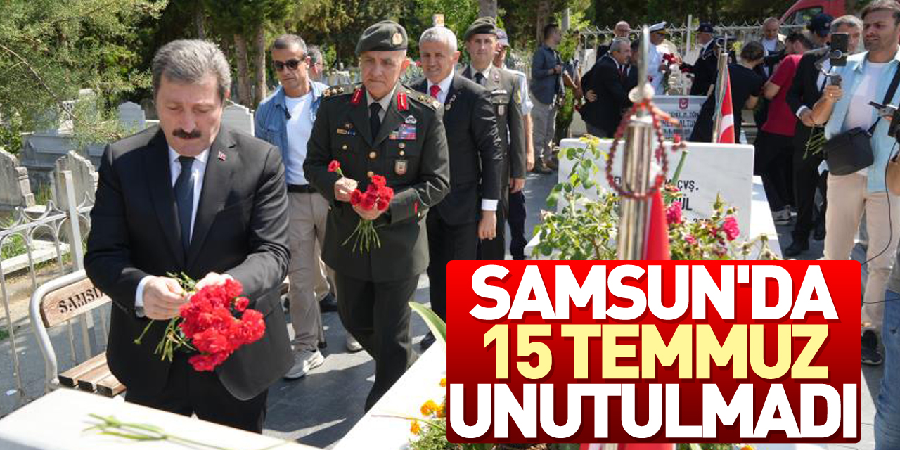 Samsun'da 15 Temmuz Unutulmadı