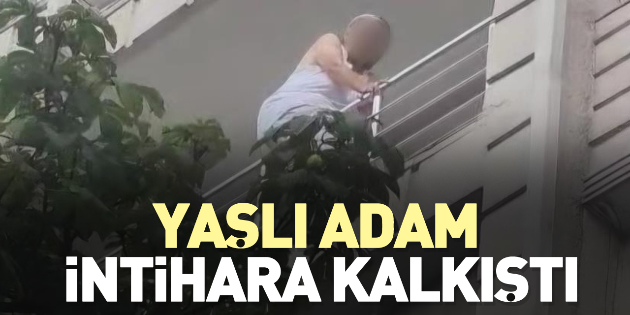 YAŞLI ADAM İNTİHARA KALKIŞTI