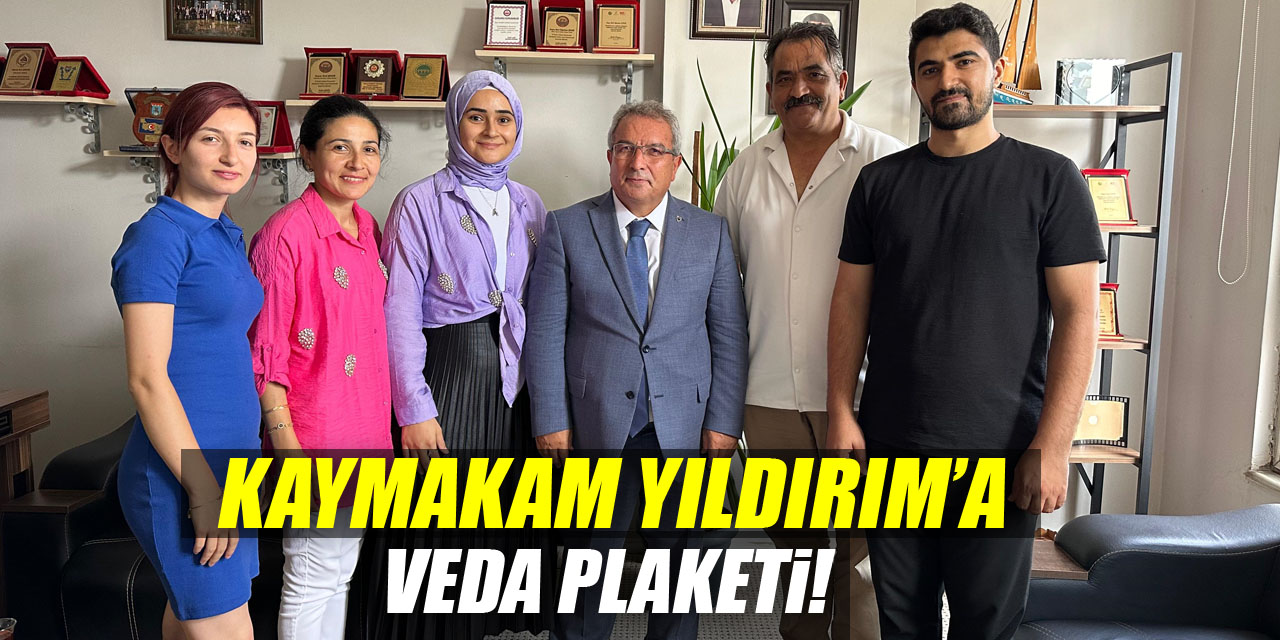 Yıldırım’dan Gazetemize Veda Ziyareti