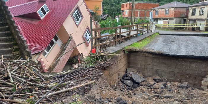 Giresun'da hava şartları felaketi getirdi