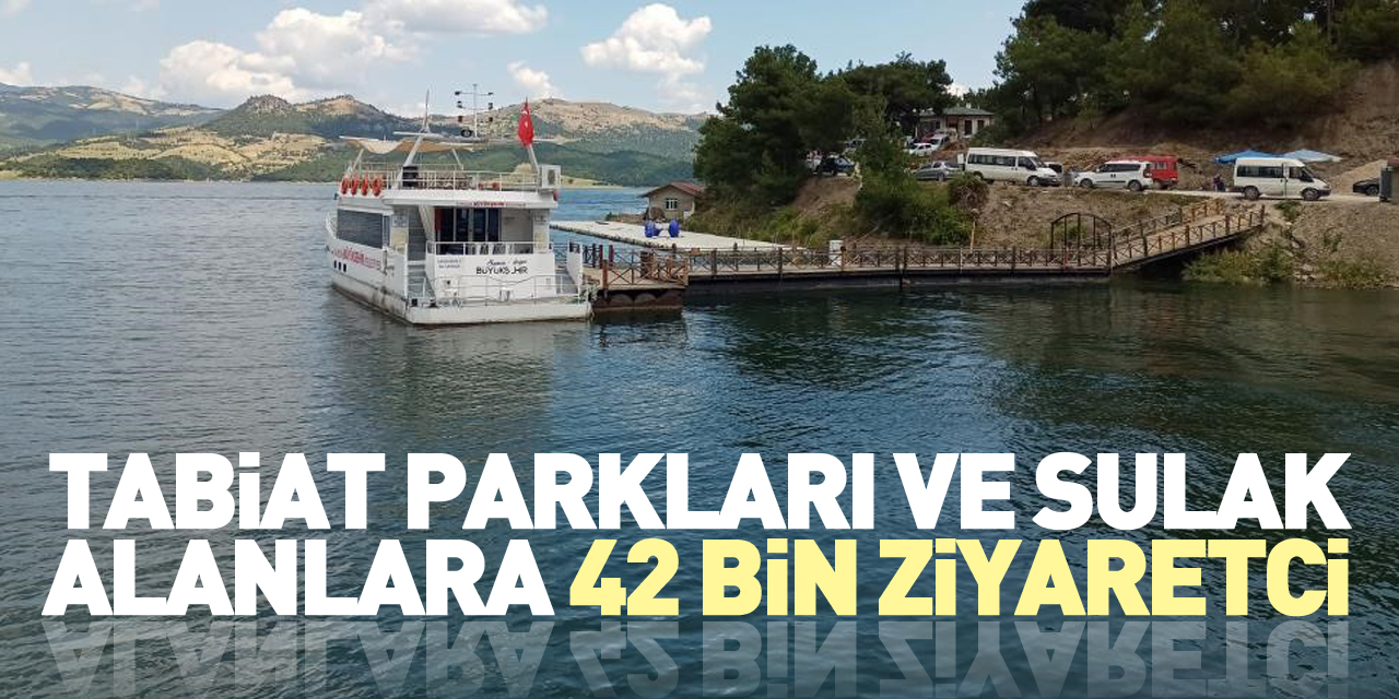 Tabiat parkları ve sulak alanlara 42 bin ziyaretçi