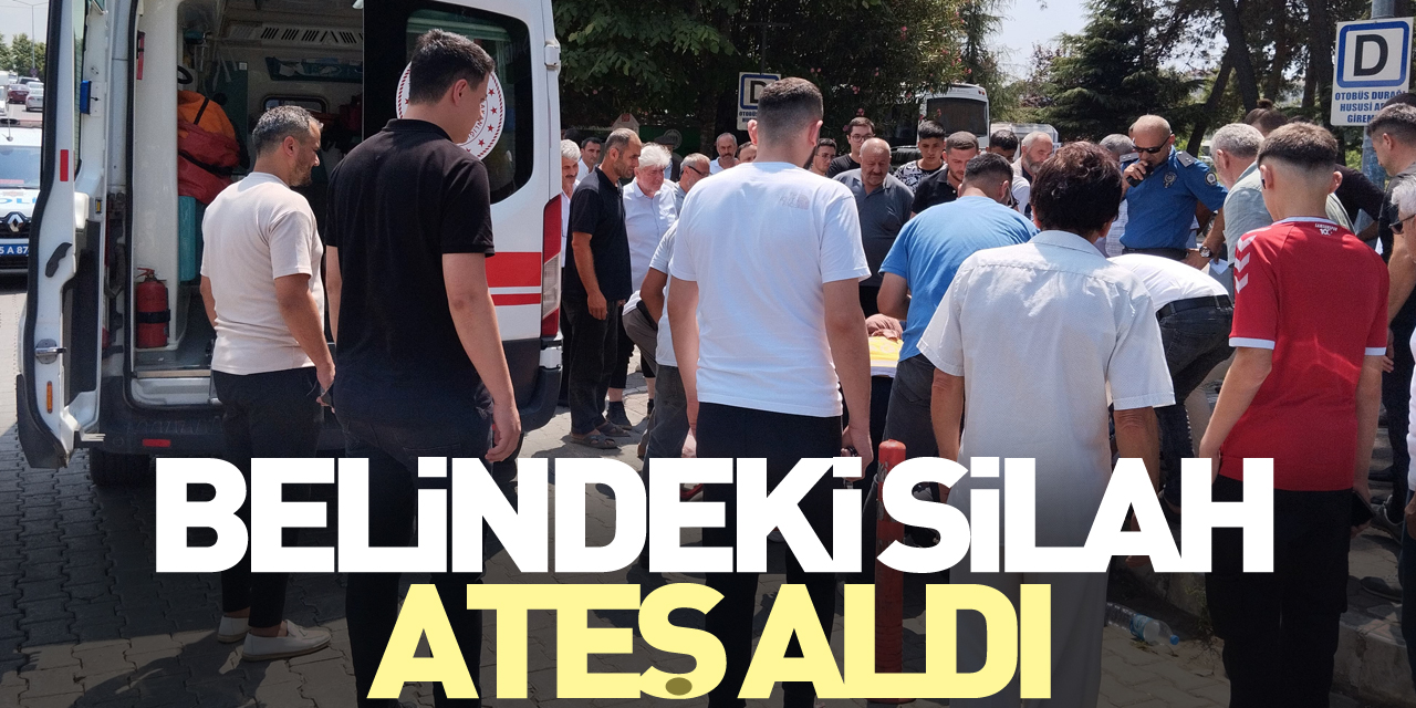 Belindeki silah ateş aldı