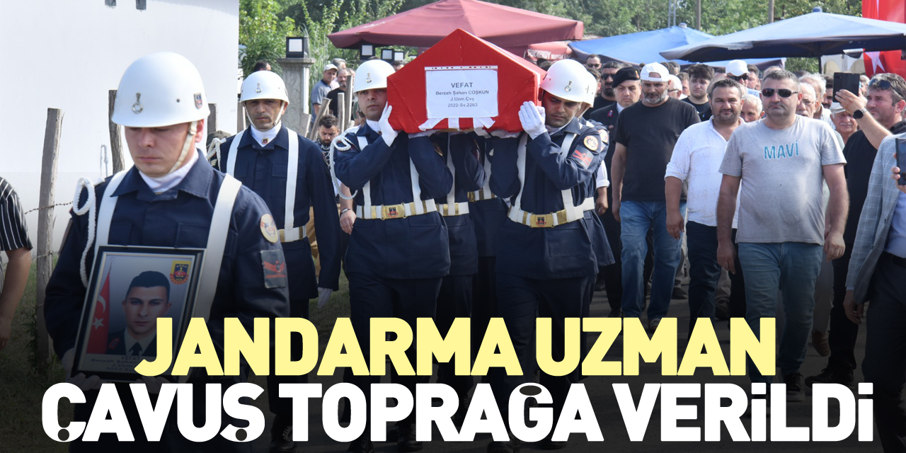 Jandarma Uzman Çavuş toprağa verildi